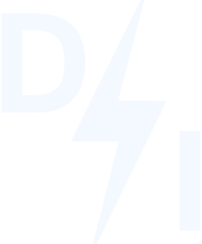 Derek Ike — D/I lightning-bolt monogram